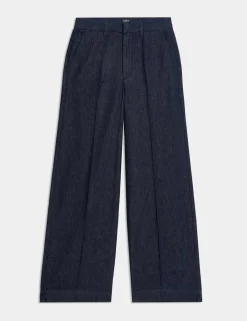 Premium High Rise Denim Trousers