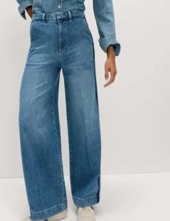 Premium High Rise Denim Trousers
