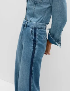 Premium High Rise Denim Trousers