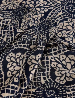 Printed Crinkle Shorts