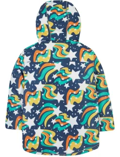 Printed Fleece Lined Raincoat (1-10 Yrs)