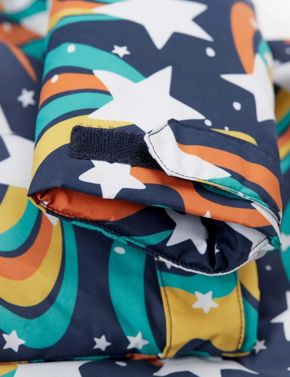 Printed Fleece Lined Raincoat (1-10 Yrs)