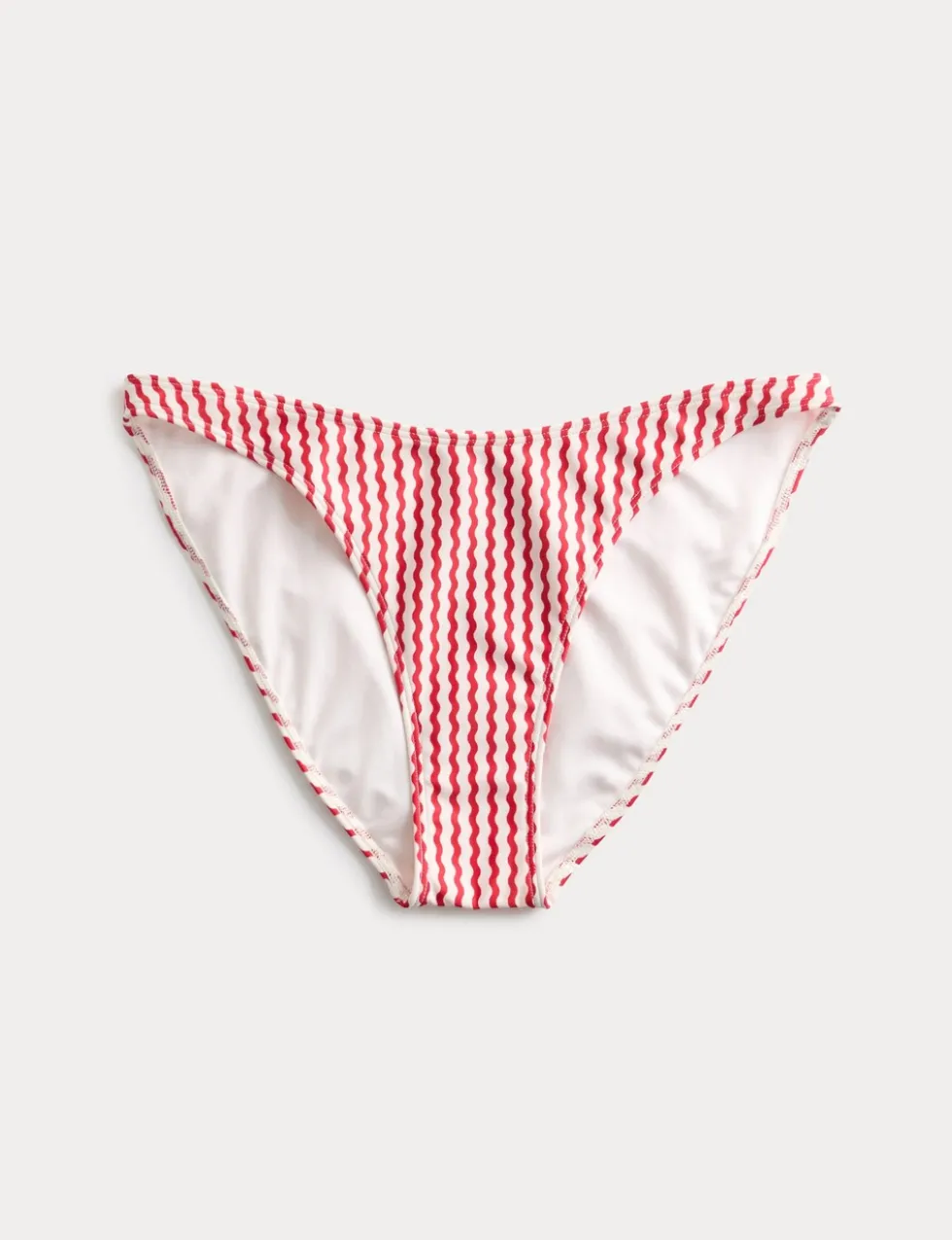 Printed High Leg Bikini Bottoms