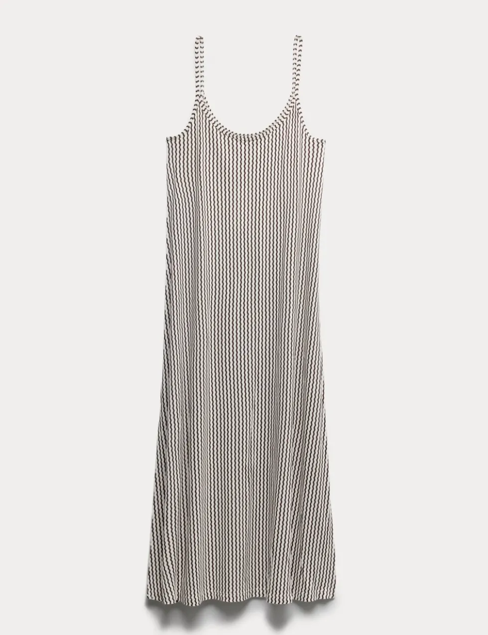 Printed Jersey Midaxi Beach Dress