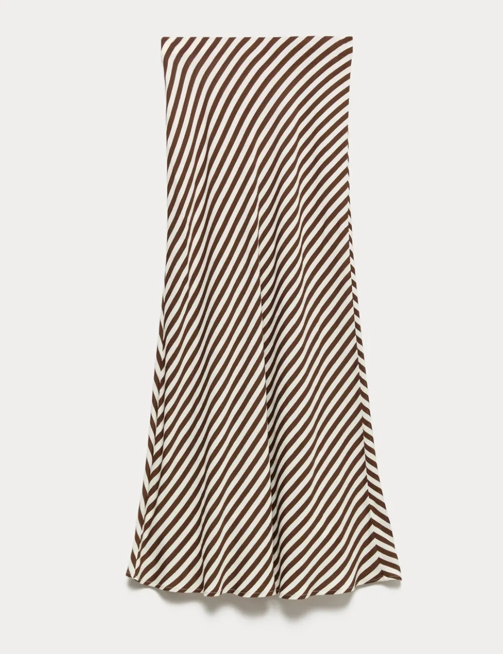 Printed Midi Slip Skirt