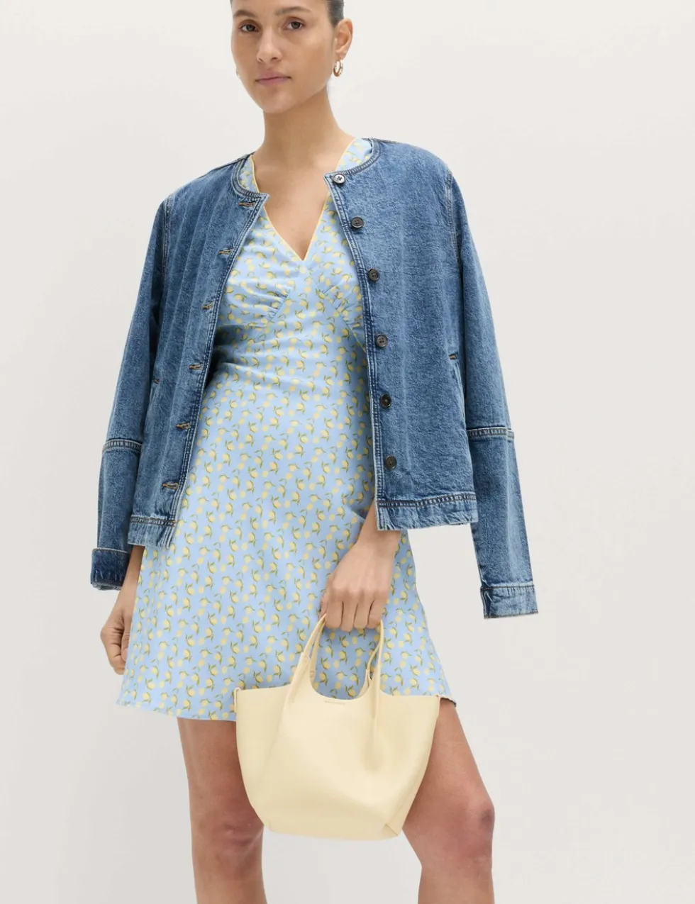 Printed Mini Tea Dress