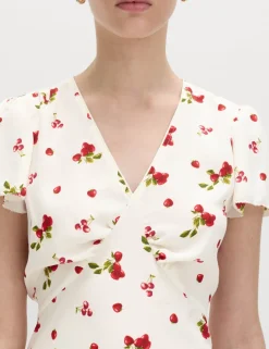 Printed Mini Tea Dress