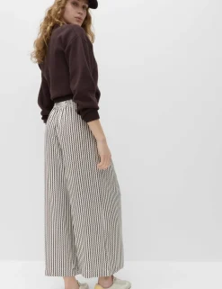 Printed Pull On Wide Leg Culottes