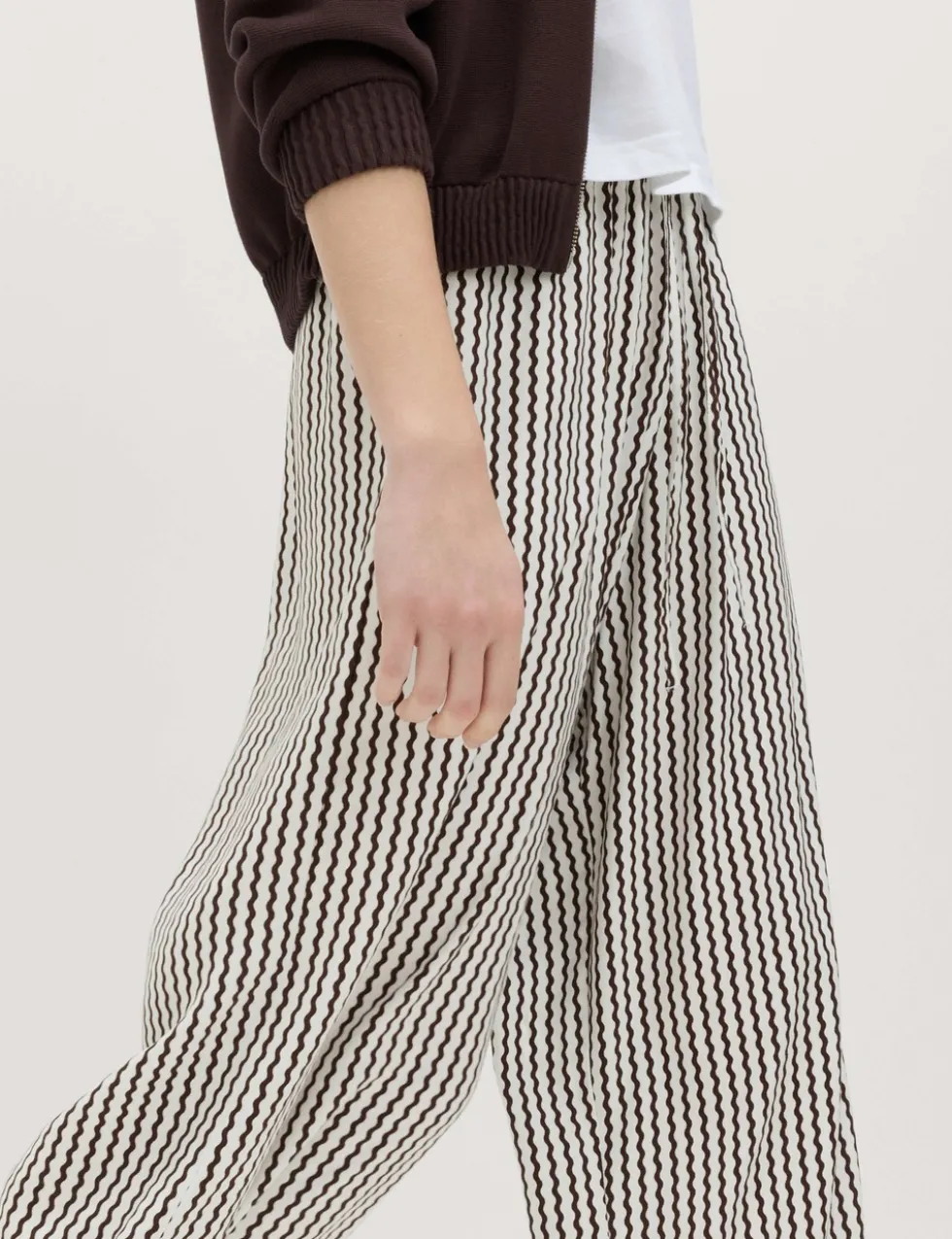 Printed Pull On Wide Leg Culottes