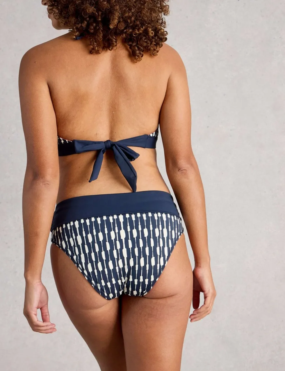 Printed Reversible Triangle Bikini Top