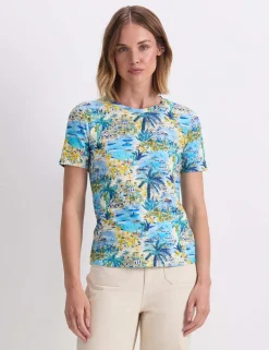 Printed Round Neck T-Shirt