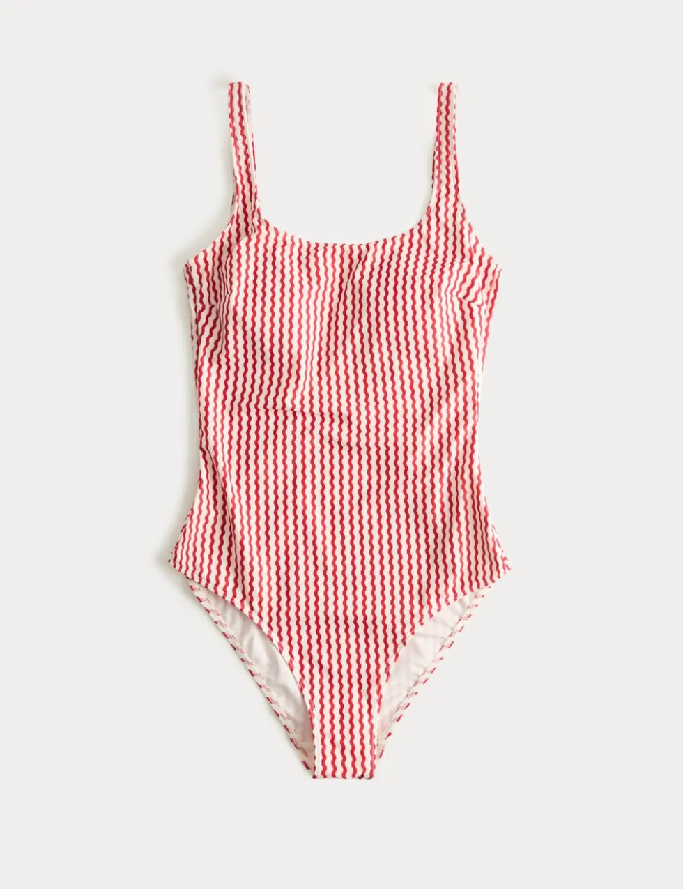 Printed Scoop Neck Swimsuit