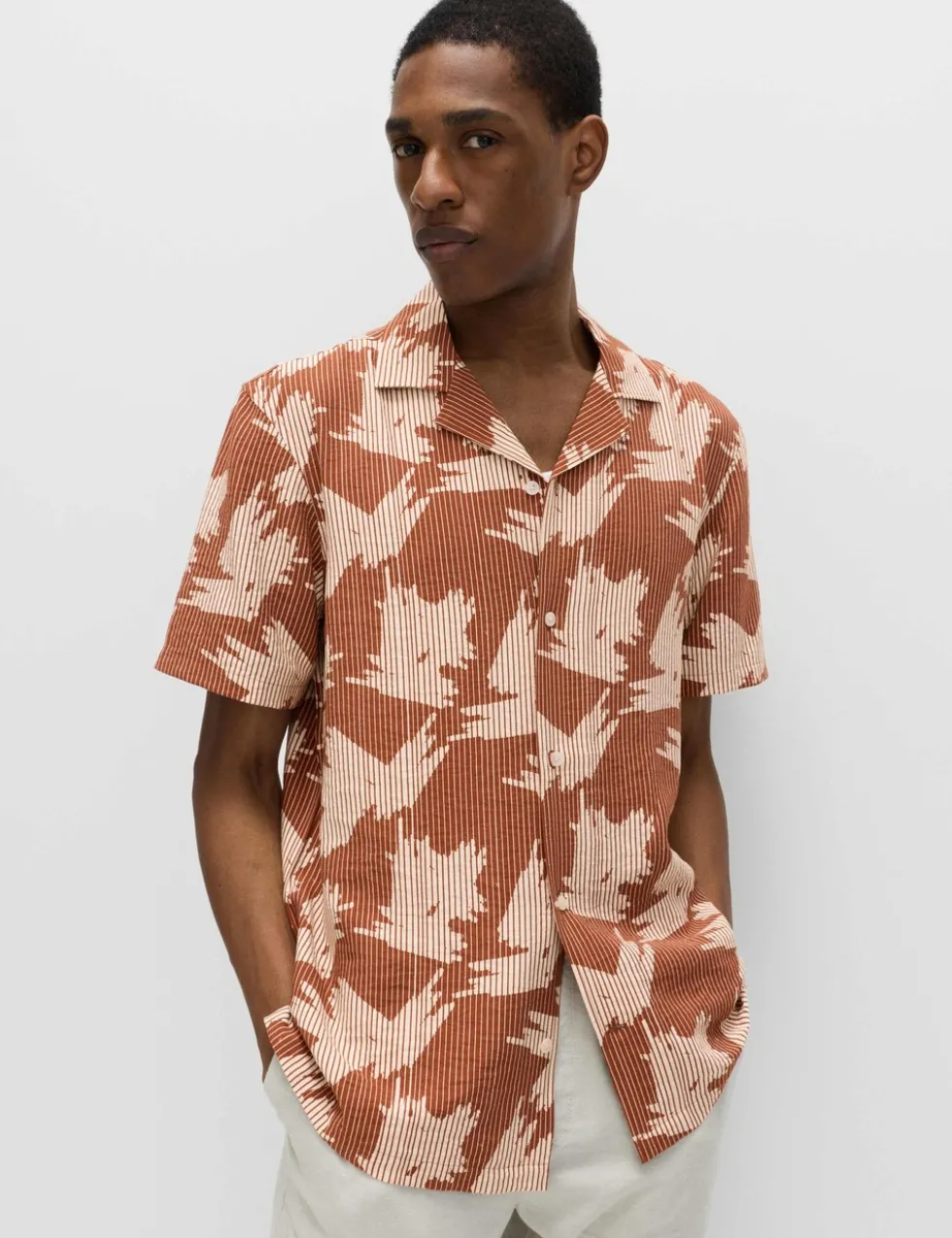 Printed Short Sleeve Shirt