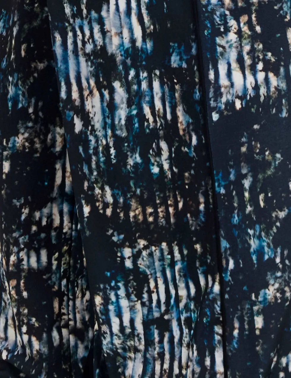 Printed Wide Leg Trousers