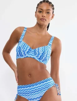 Printed Wired Bikini Top (B-F)