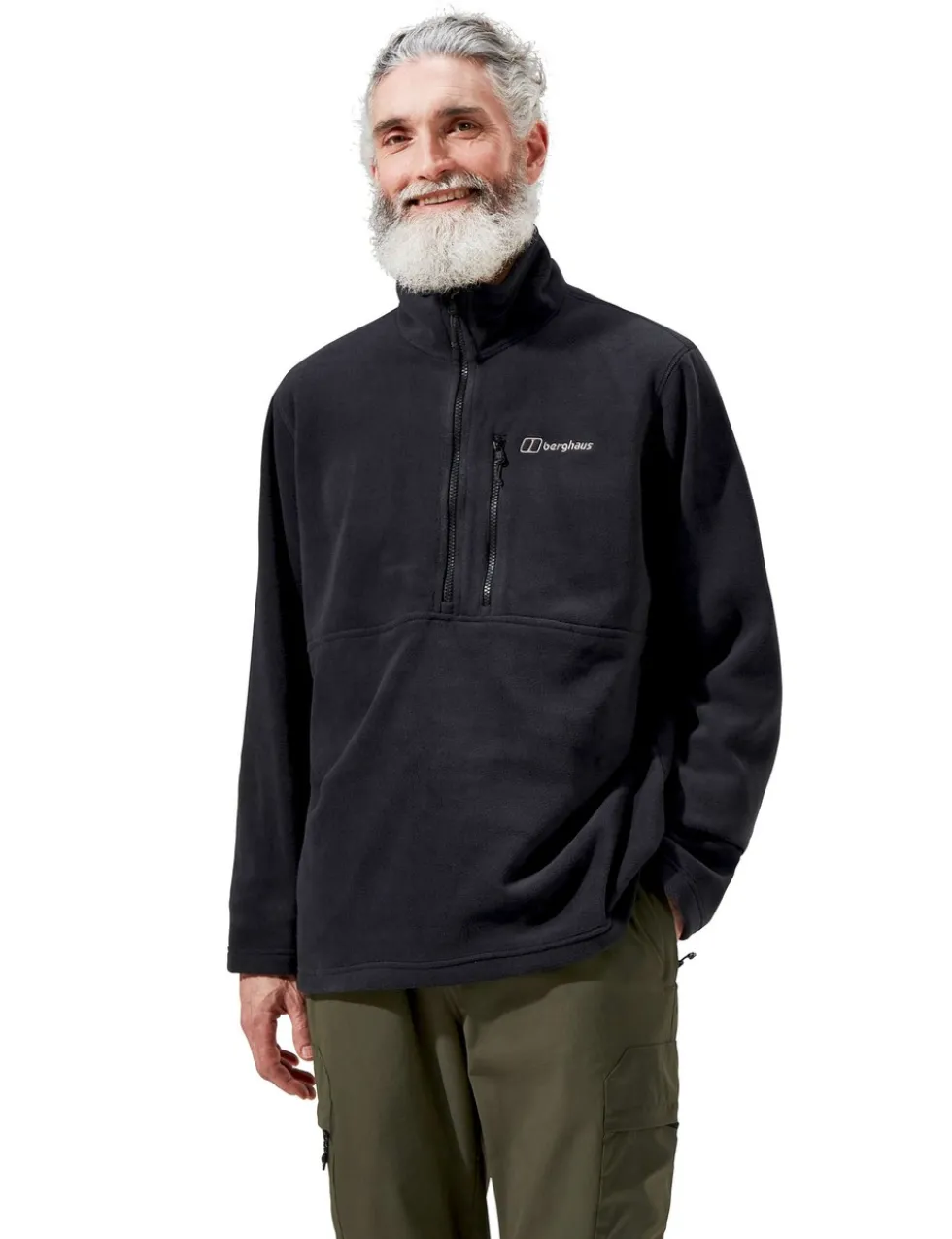 Prism Half Zip Funel Neck Fleece Jacket
