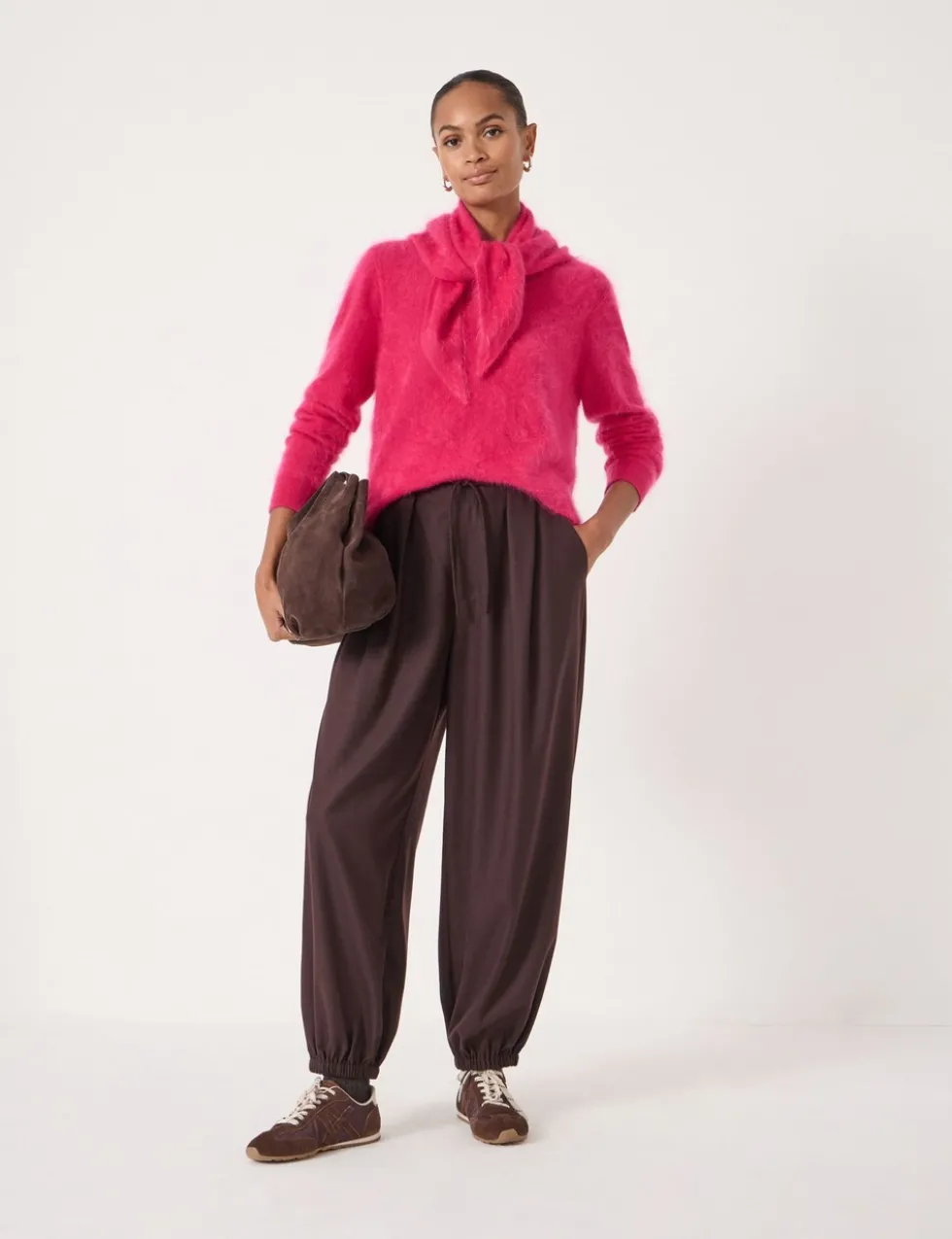 Pure Cashmere Brushed Jumper