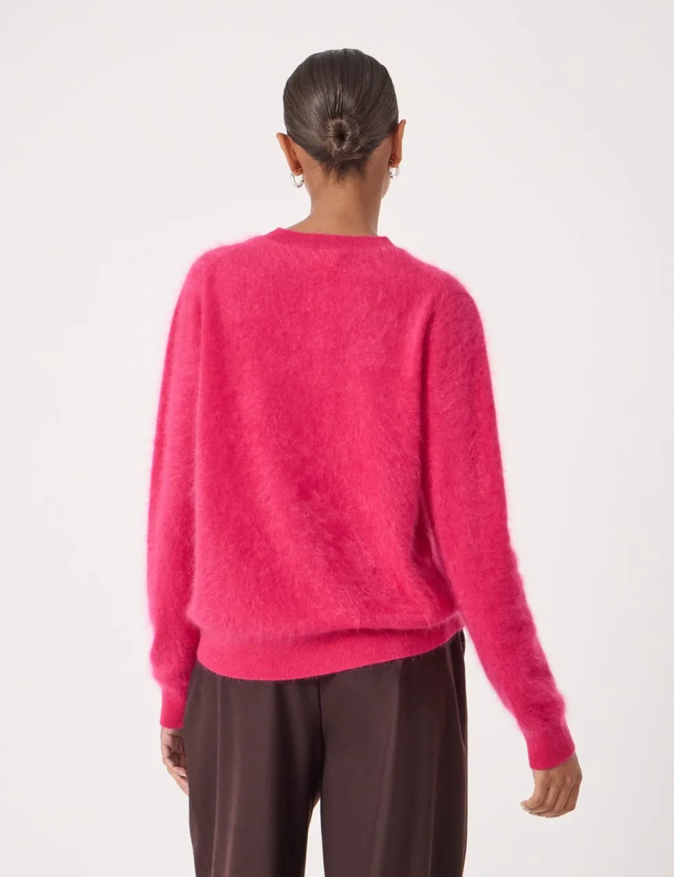 Pure Cashmere Brushed Jumper