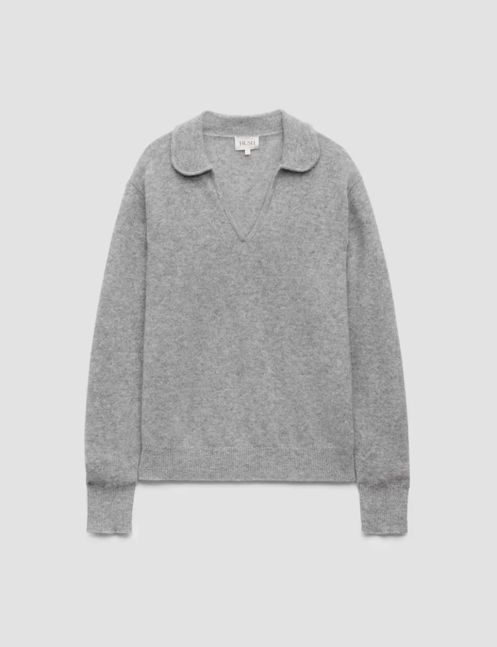 Pure Cashmere Collared Jumper