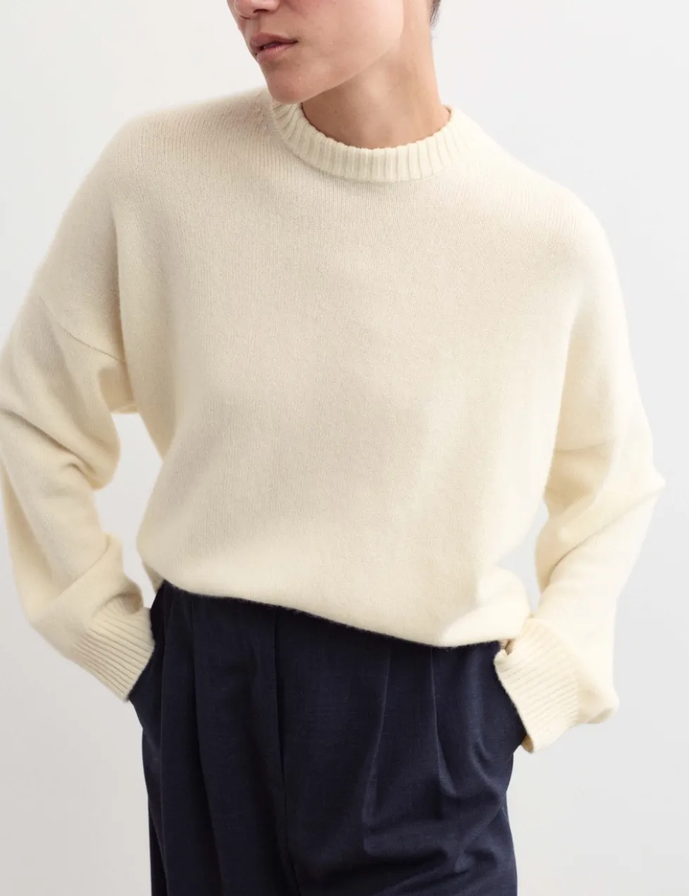 Pure Cashmere Crew Neck Jumper