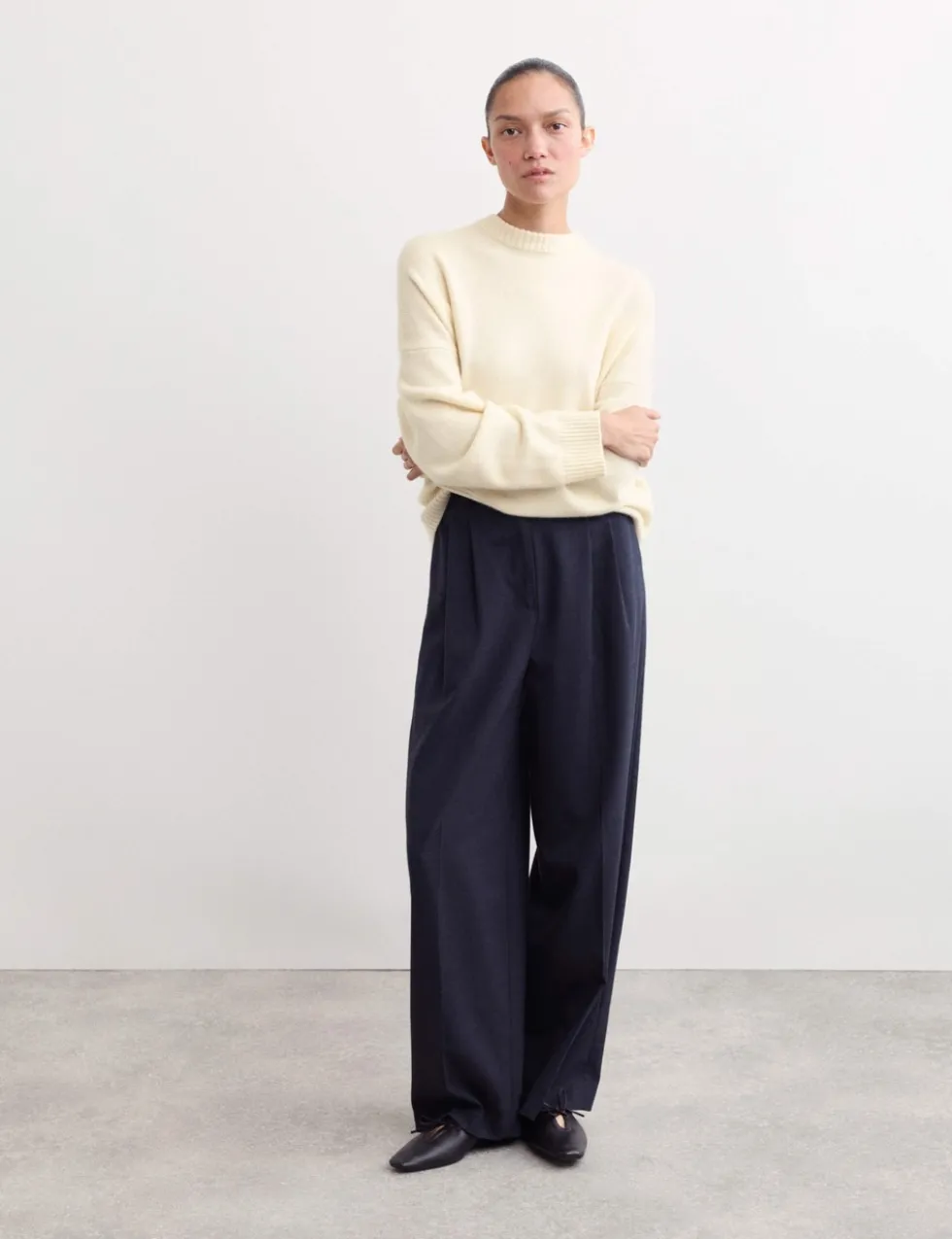 Pure Cashmere Crew Neck Jumper