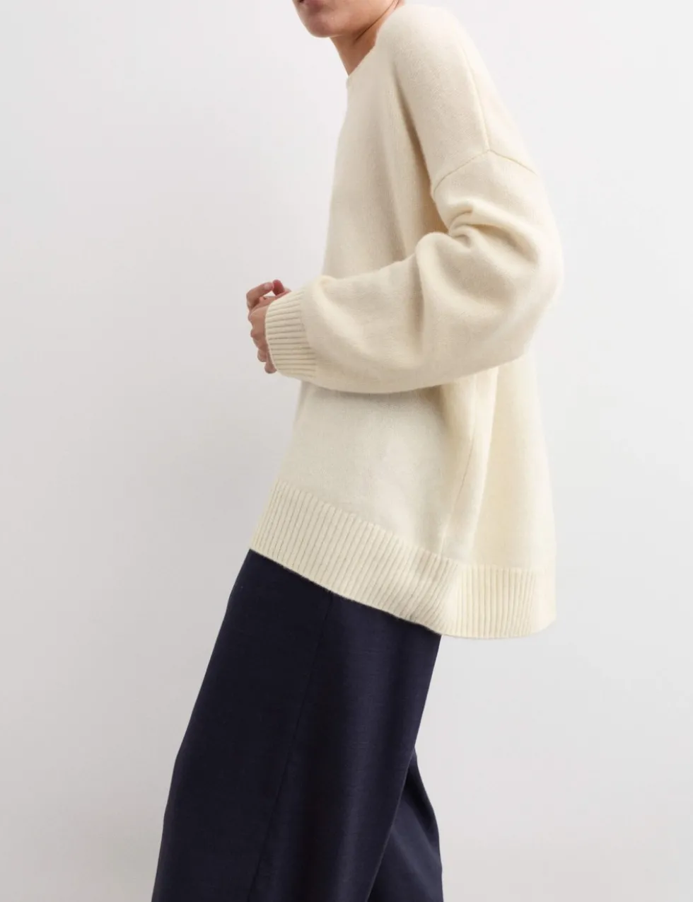Pure Cashmere Crew Neck Jumper