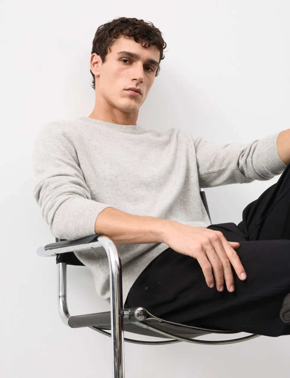Pure Cashmere Crew Neck Jumper