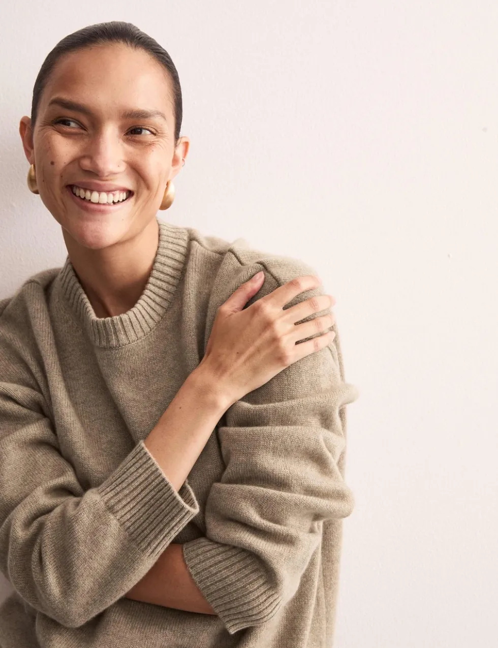 Pure Cashmere Crew Neck Jumper