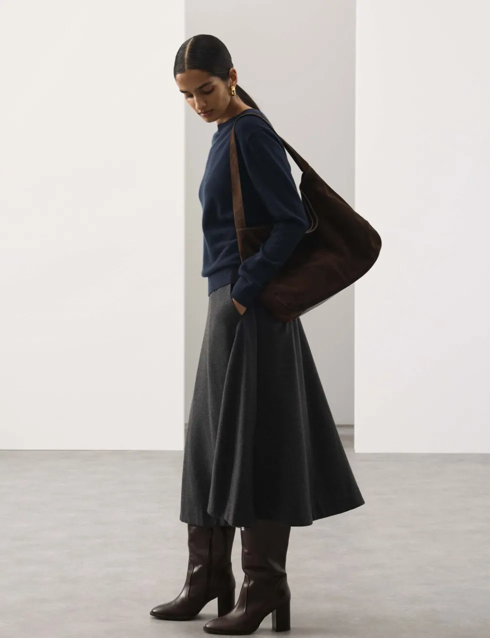 Pure Cashmere Crew Neck Jumper