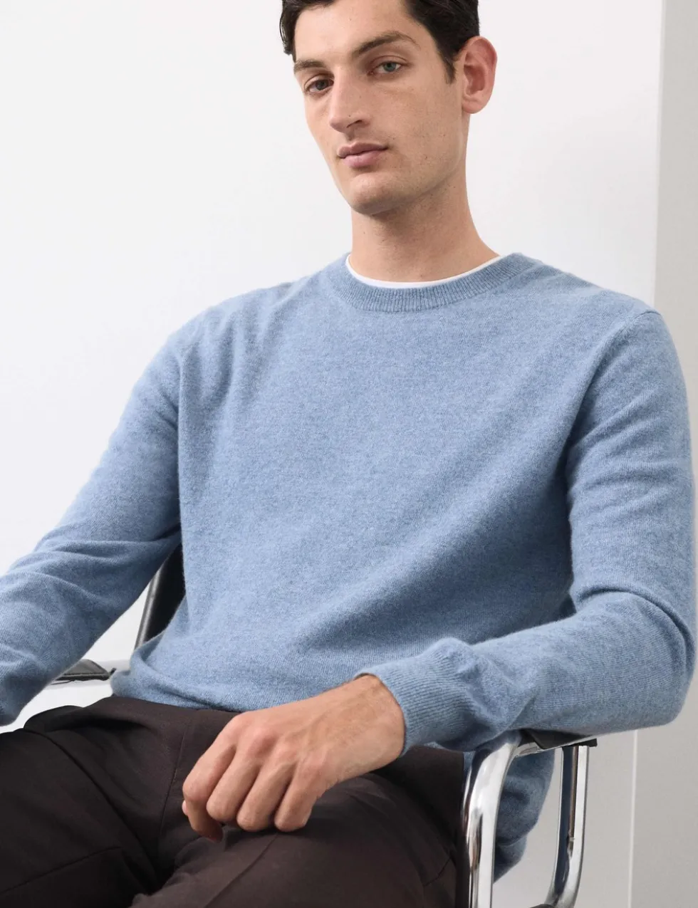 Pure Cashmere Crew Neck Jumper