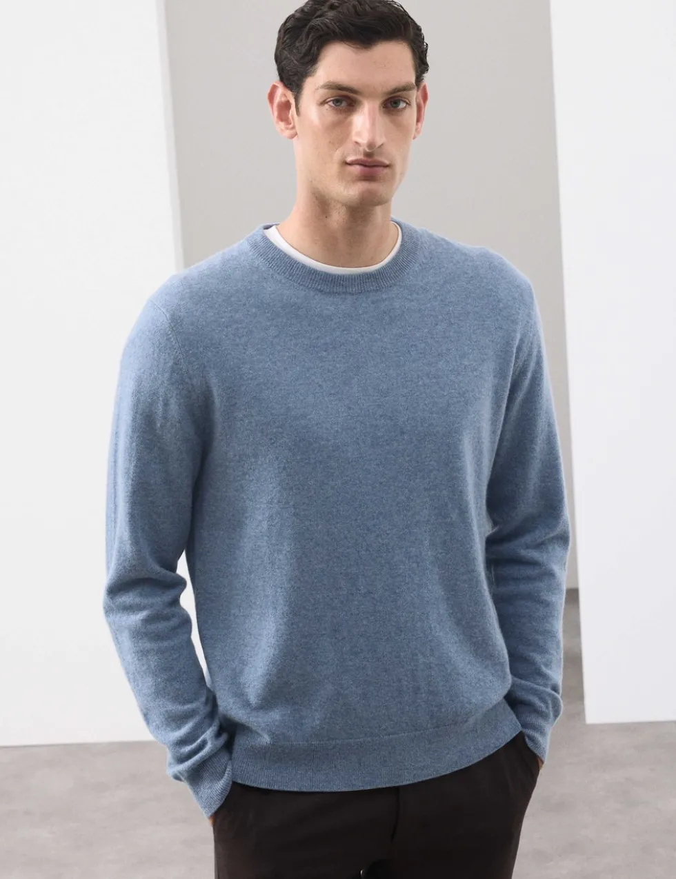 Pure Cashmere Crew Neck Jumper
