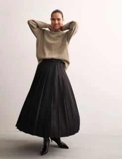 Pure Cashmere Crew Neck Relaxed Jumper