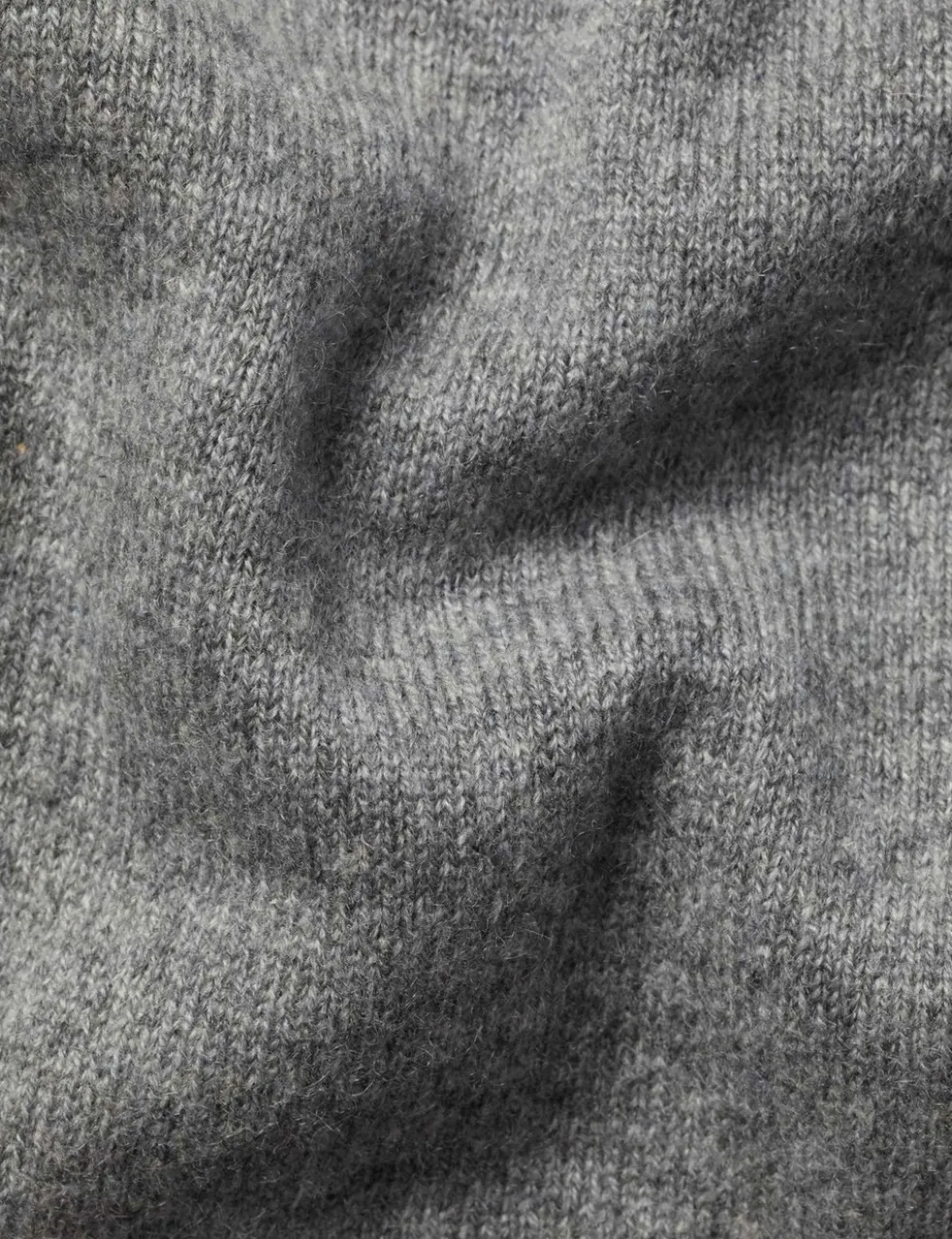 Pure Cashmere Half Zip Jumper