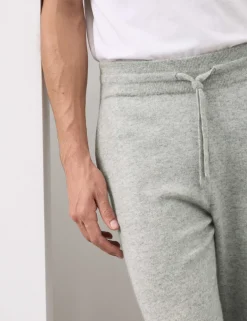 Pure Cashmere Knitted Joggers