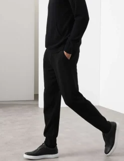 Pure Cashmere Knitted Joggers