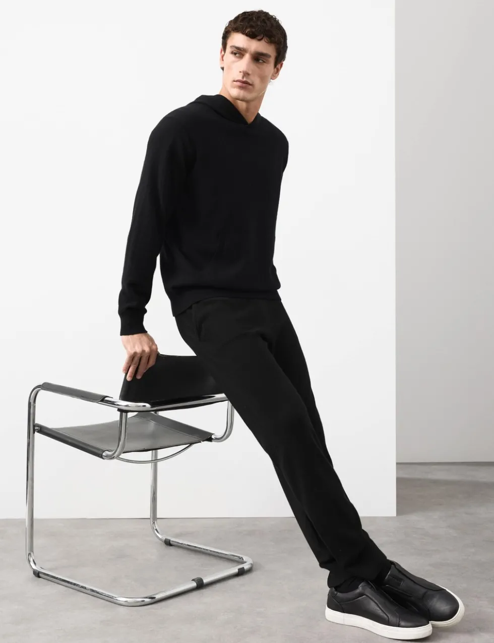 Pure Cashmere Knitted Joggers