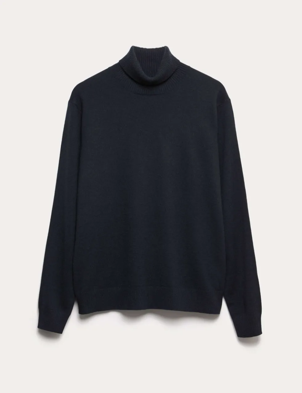Pure Cashmere Roll Neck Jumper