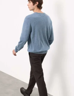 Pure Cashmere V-Neck Jumper