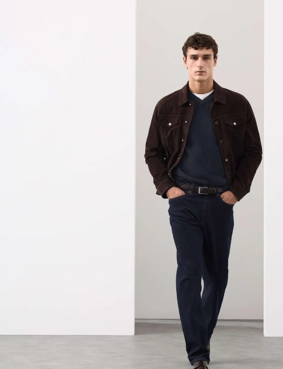 Pure Cashmere V-Neck Jumper