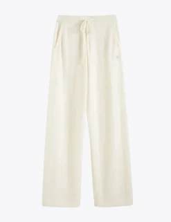 Pure Cashmere Wide Leg Joggers