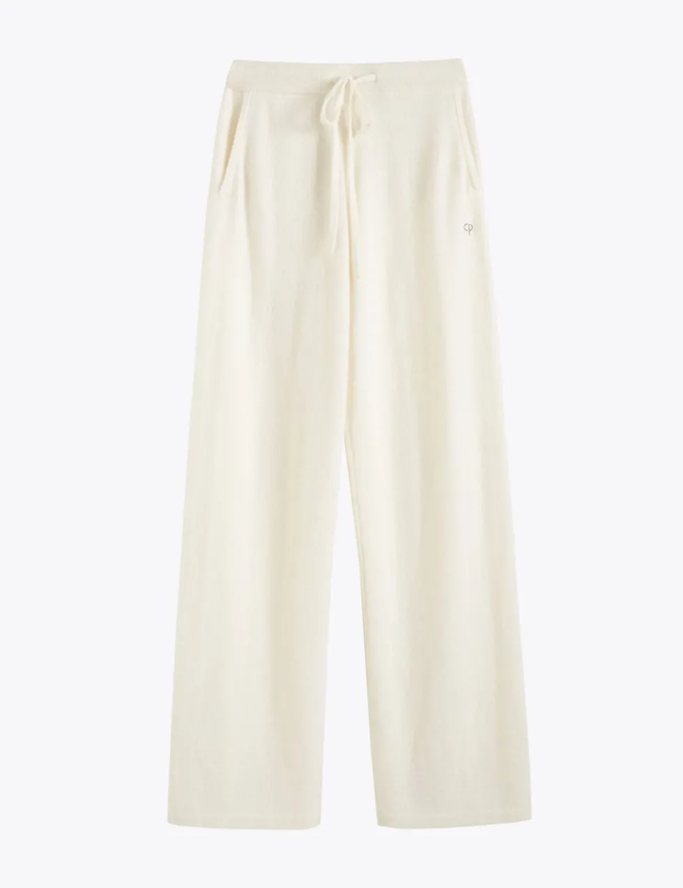 Pure Cashmere Wide Leg Joggers
