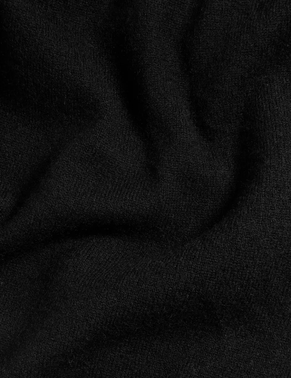 Pure Cashmere Wide Leg Trousers