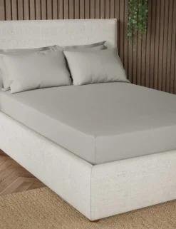 Pure Cotton 300 Thread Count Extra Deep Fitted Sheet