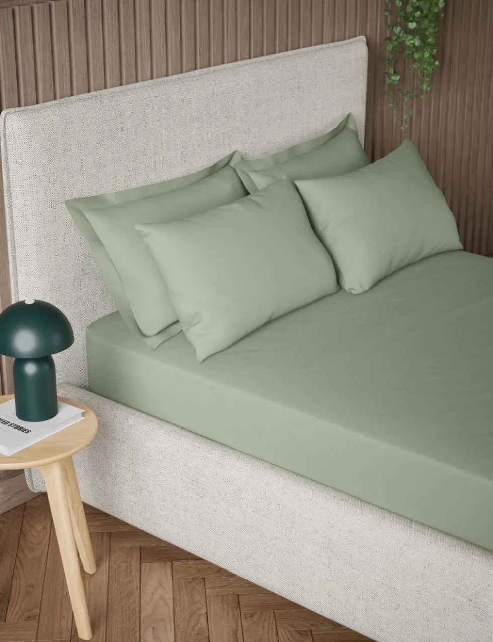 Pure Cotton 300 Thread Count Extra Deep Fitted Sheet