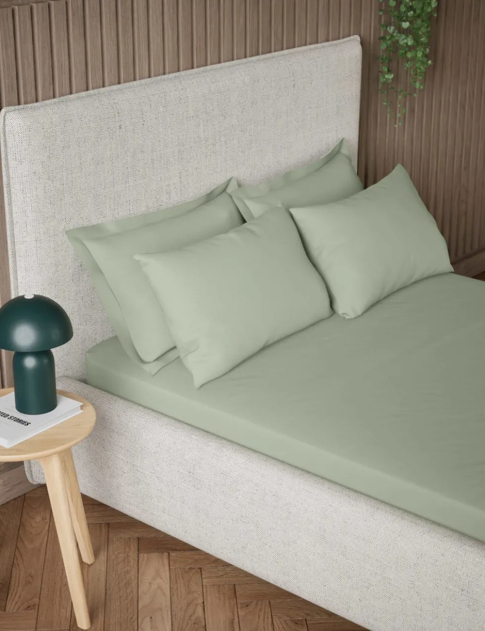 Pure Cotton 300 Thread Count Fitted Sheet