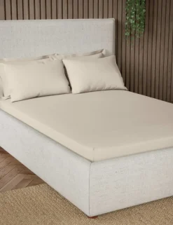 Pure Cotton 300 Thread Count Fitted Sheet