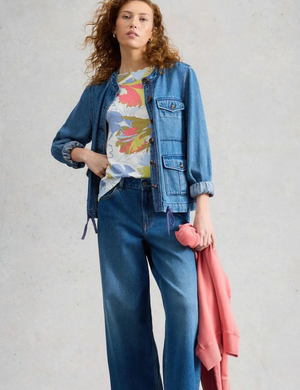 Pure Cotton Abstract Heart Print T-Shirt