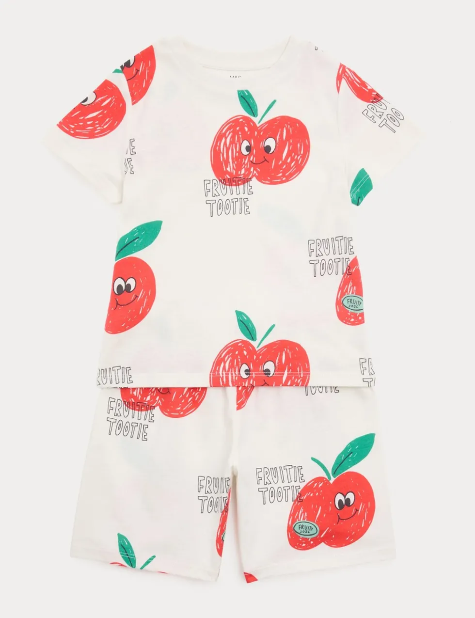 Pure Cotton Apple Pyjamas (1-8 Yrs)