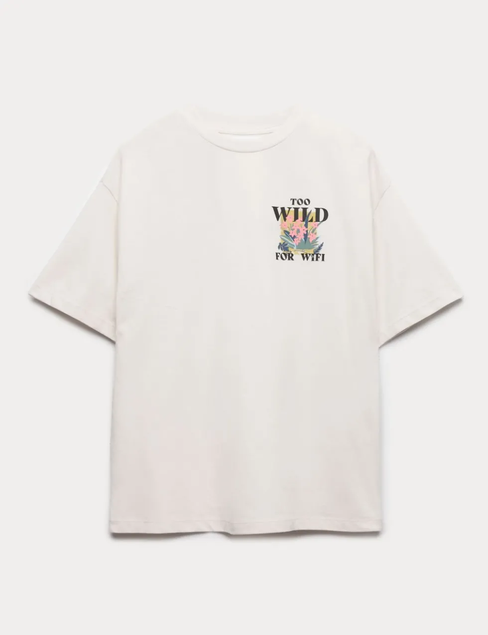 Pure Cotton Back Graphic T-Shirt (6-16 Yrs)