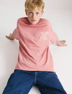 Pure Cotton Back Logo T-Shirt (6-16 Yrs)